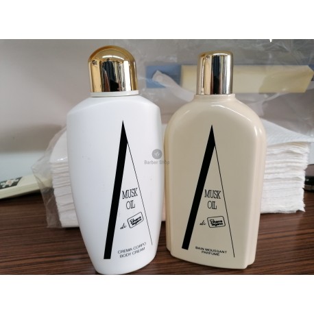MUSK OIL DI SHARRA PAGANO DUO BAGNO SCHIUMA +LATTE PER IL CORPO